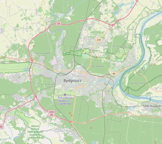 zasięg usuwania azbestu z oddziału Bydgoszcz
