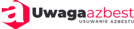 logo firmy Uwaga Azbest