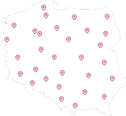 Mapa Polski